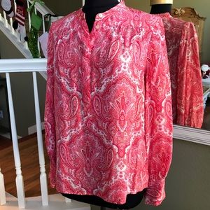 Vintage J Crew Silk Blouse